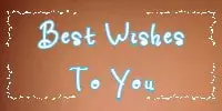 best wishes to you