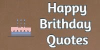 happy birthday quotes